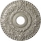 Ekena Millwork Rose Ceiling Medallion (Fits Canopies up to 7 1/4"), 18"OD x 3 1/2"ID x 1 1/2"P, Pearl White CM18ROPWS - alternate 1